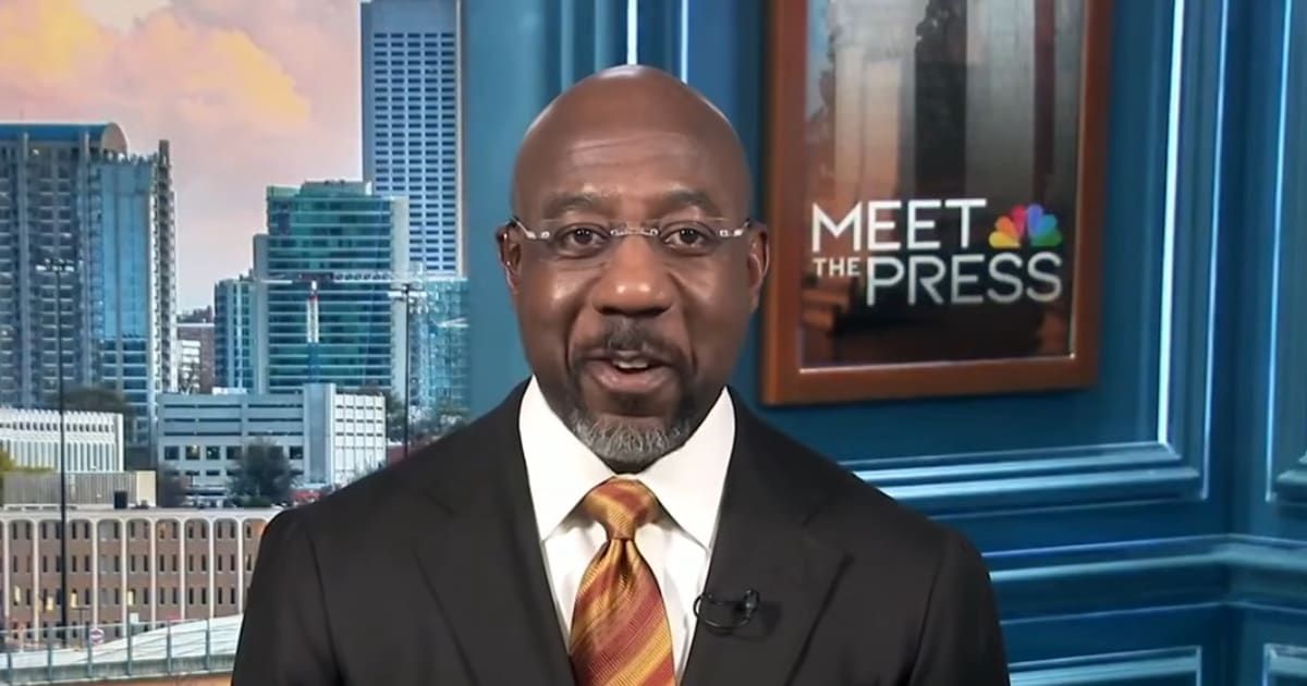Raphael Warnock urged action as ACA subsidies neared expiration, warning that their lapse could double premiums and place a disproportionate burden on red states (NBC News/YouTube)