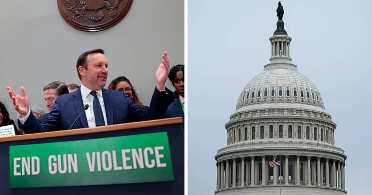 White House pushed back, as officials called Chris Murphy’s remarks ‘inflammatory’ and accused him of fueling unrest with rhetoric (Getty Images)