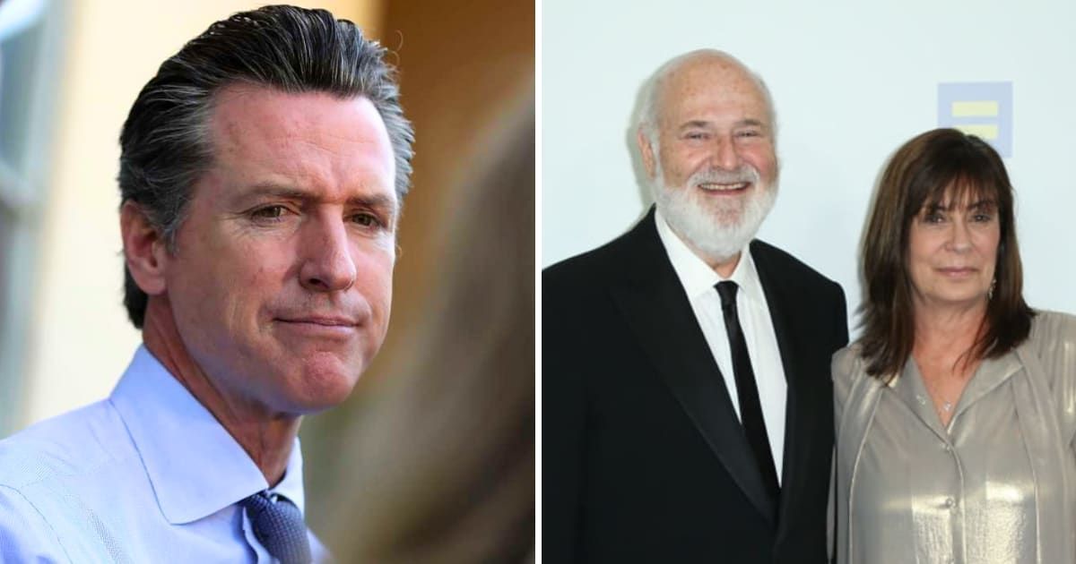 California Gov Gavin Newsom released a statement after Rob Reiner and his wife, Michele Singer Reiner, were found dead in their LA mansion on Sunday, December 14 (Getty Images, FilmMagic)