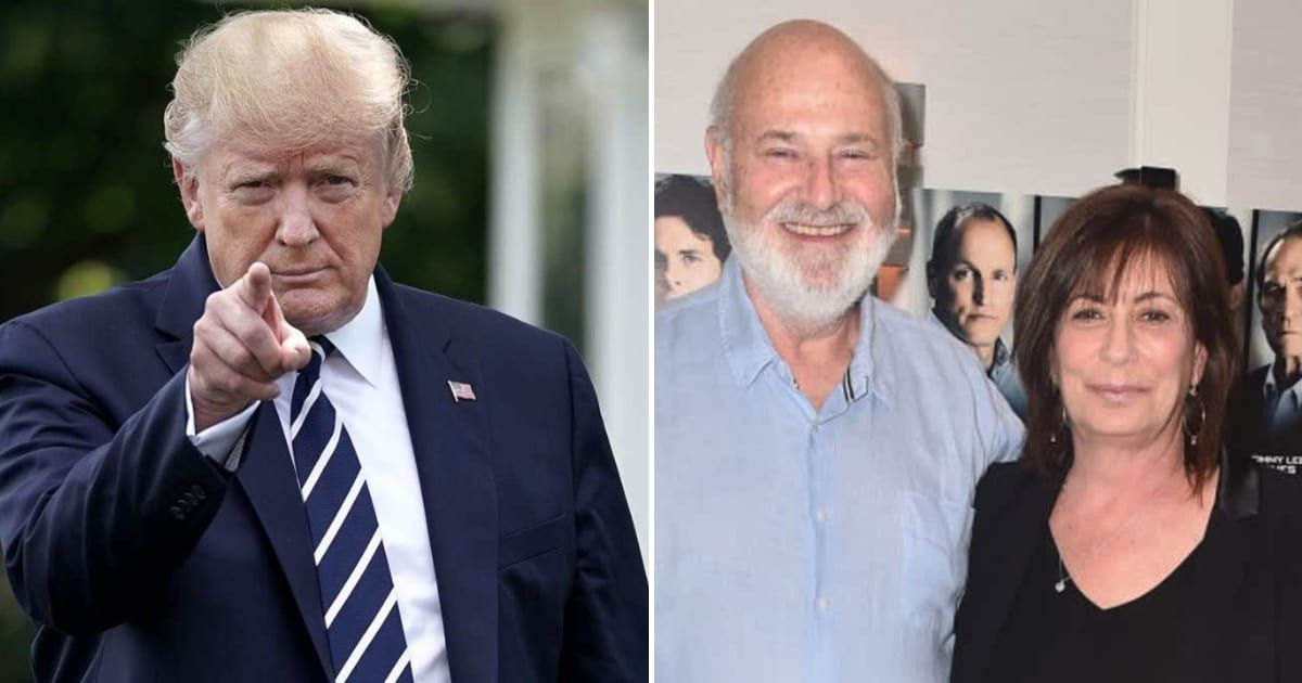President Donald Trump claimed that Rob Reiner’s 'paranoia' regarding him had escalated, saying that it grew as his administration achieved greatness (Getty Images)
