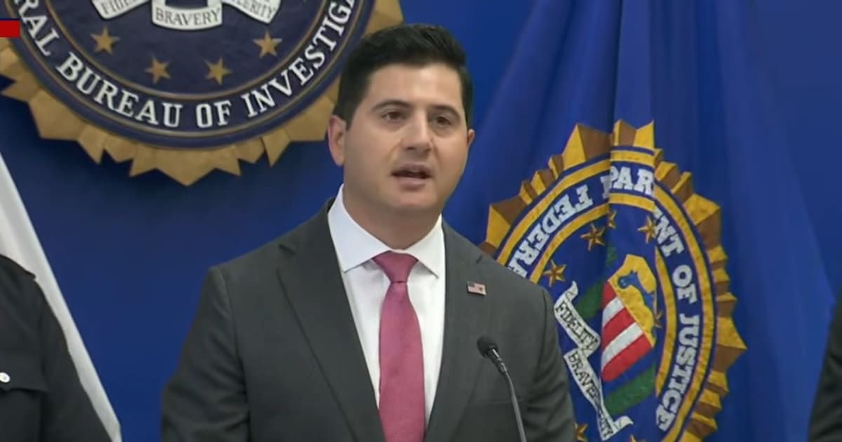 Bill Essayli revealed names of accused 'Turtle Island Liberation Front' members as Audrey Carroll, Zachary Page, Dante Garfield, and Tina Lai (LiveNow from Fox/YouTube)