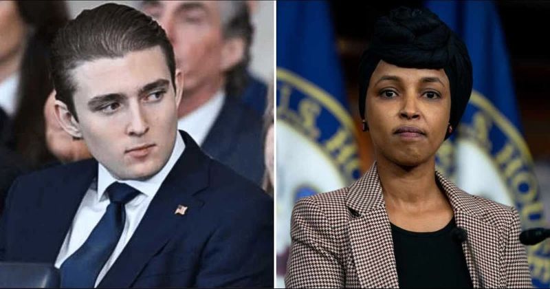 Fact Check: Did Barron Trump slam Ilhan Omar during an MSNBC primetime town hall?