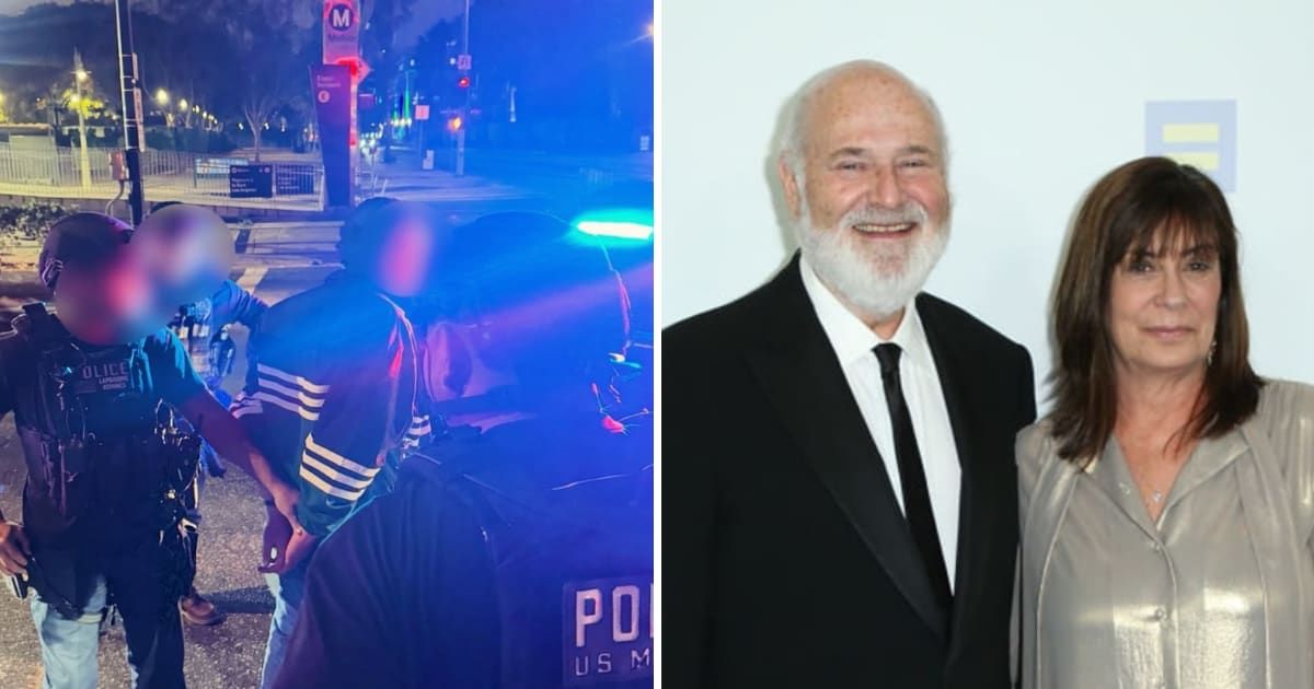 Nick Reiner has been booked on suspicion of murder in the deaths of his parents, Rob Reiner and Michele Singer Reiner (LAPD, FilmMagic)