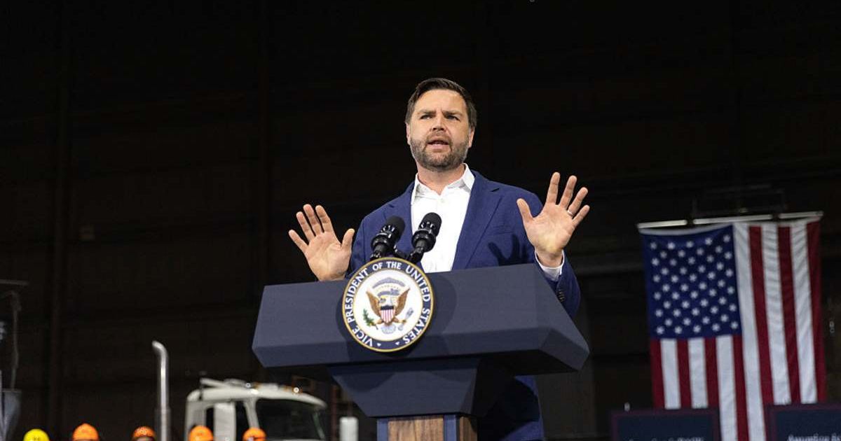 Vice President JD Vance spoke to workers in Pennsylvania on Tuesday, December 16, and pointed to 4.2 percent private‑sector wage growth and job gains, saying households were beginning to feel relief gradually (Getty Images)