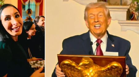 Trump surprises Laura Loomer as he reveals her engagement at White House party before she could