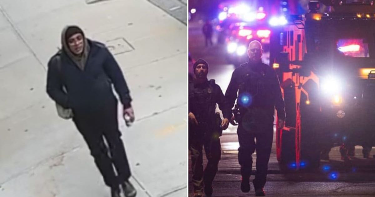 Providence Police and the Federal Bureau of Investigation had released enhanced images of a person seen near the Brown University shooting (@providencepolice/X, Getty Images)
