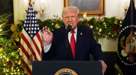 Trump mocked over ‘shouting’ delivery during rapid-fire White House address