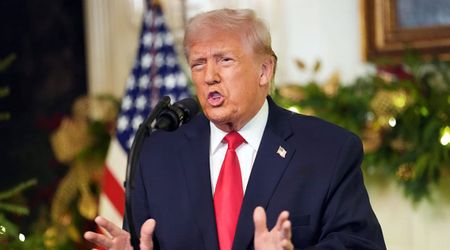 Trump mocked over ‘shouting’ delivery during rapid-fire White House address