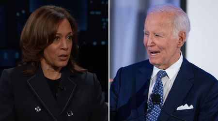 Kamala Harris defends Biden admin's hands-off approach to the Epstein Files