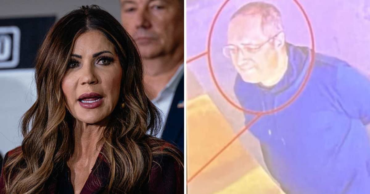 Kristi Noem claimed Claudio Manuel Neves Valente entered the US through the diversity lottery immigrant visa program (DV1) in 2017 (Getty Images, Providence Police)