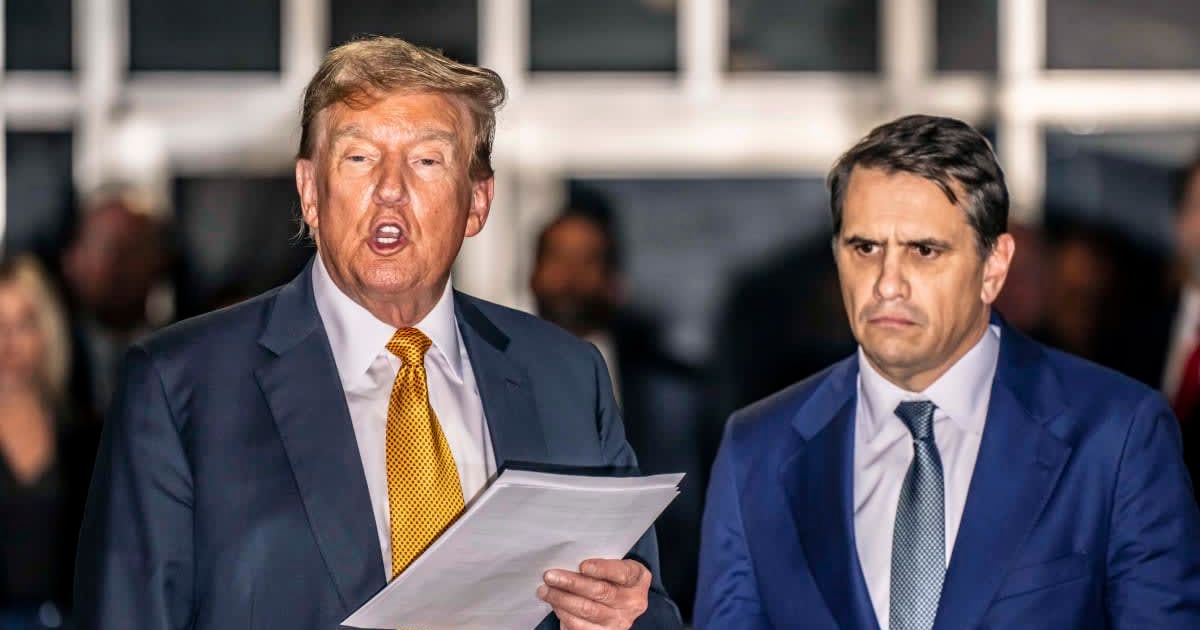 Todd Blanche said that no directive had been issued to hide Donald Trump’s name in the Epstein files and rejected claims of selective disclosure (Getty Images)