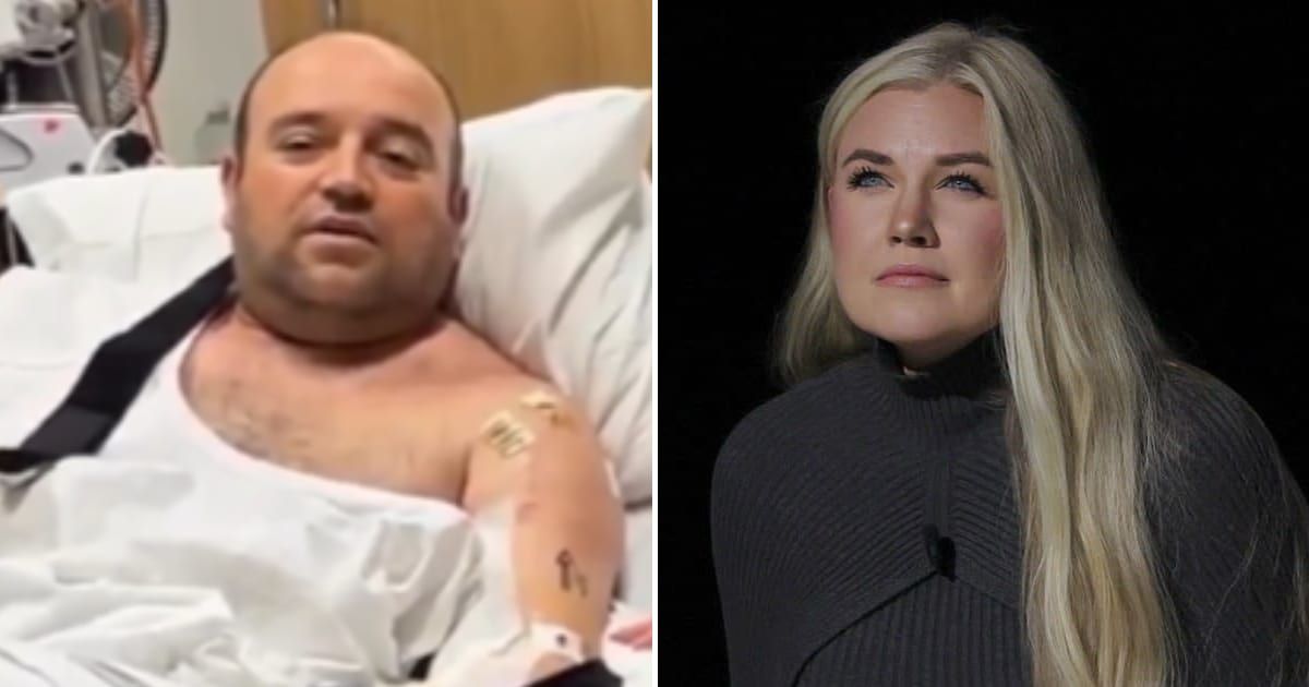 Viral posts claimed Erika Kirk gave Ahmed al-Ahmed $1 million from the Charlie Kirk Fund for the courage he showed during the December 2025 mass shooting (@valuetainment/X, Getty Images)