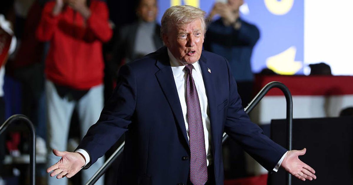 Donald Trump spoke about his physical and cognitive health while addressing supporters amid growing public scrutiny (Getty Images)