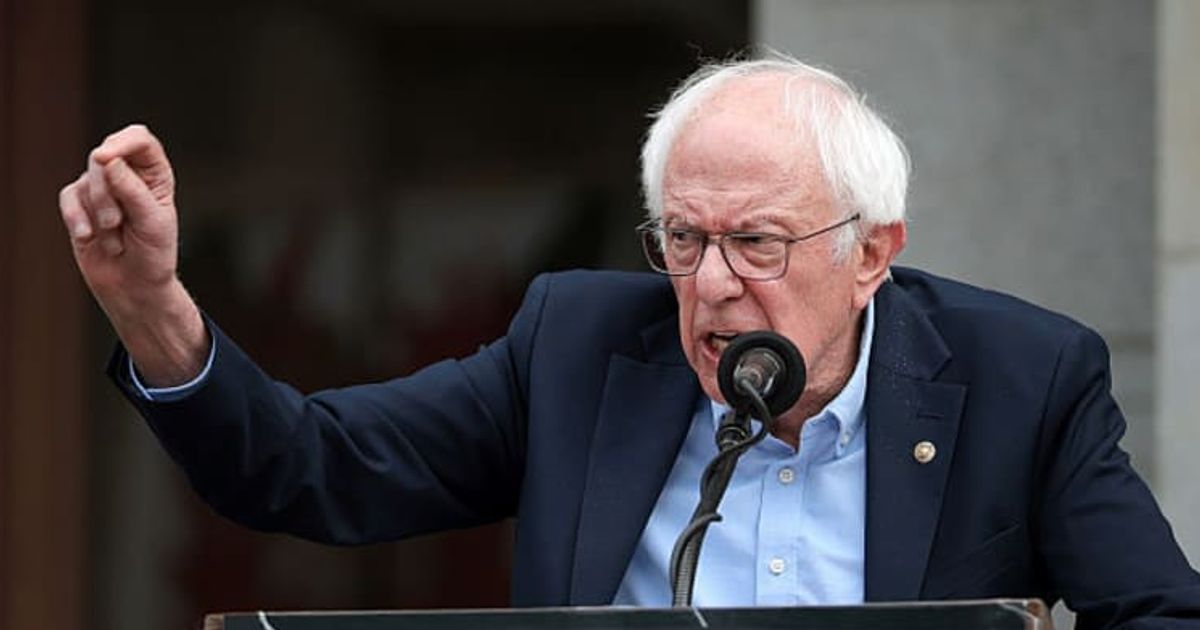 Bernie Sanders vows to introduce a bill banning sitting presidents from naming federal buildings after themselves (Getty Images)