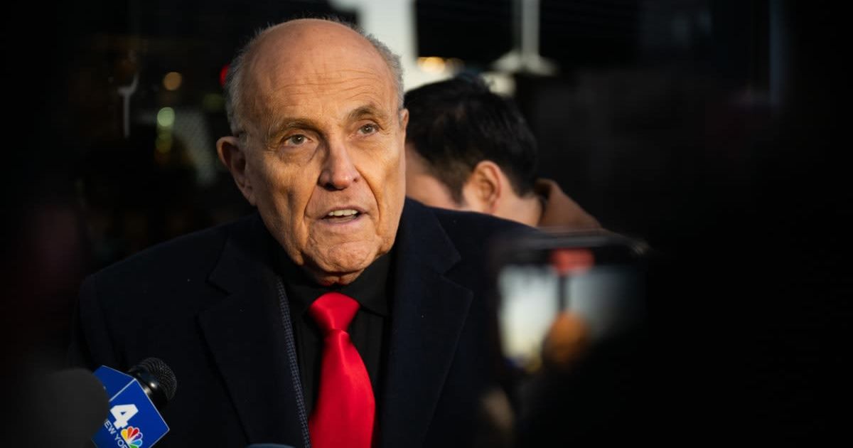 Rudy Giuliani called Zohran Mamdani's pledge to end homeless sweeps 'possibly the most dangerous move by a New York mayor' (Getty Images)