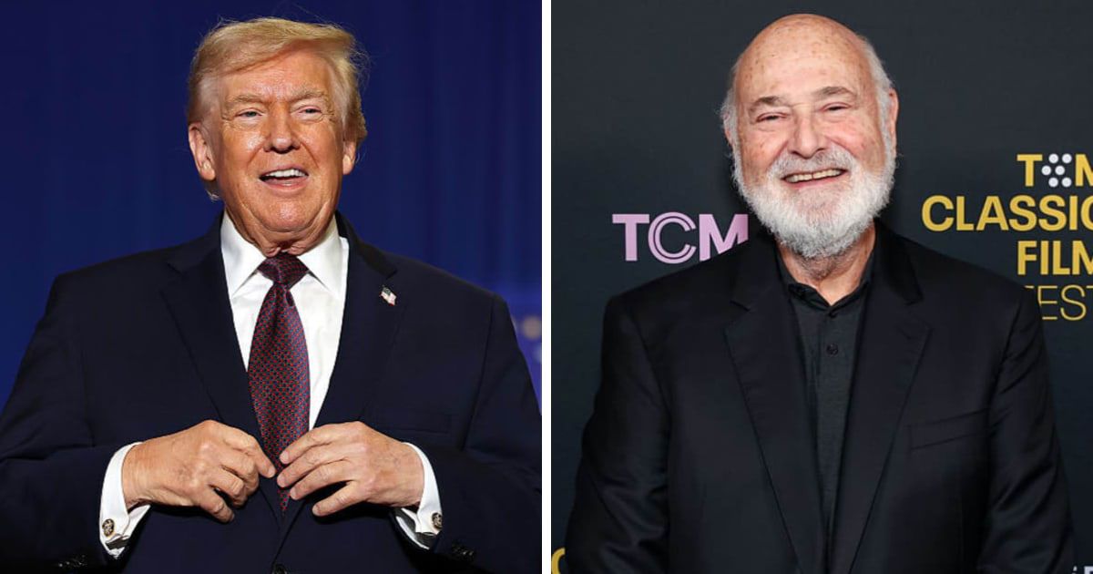 YouGov said 72 percent of respondents found President Donald Trump’s Rob Reiner post inappropriate after being shown it, while only 17 percent approved (Getty Images)