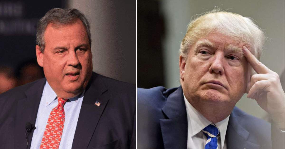 Former New Jersey Governor Chris Christie said Donald Trump’s recent actions and controversies are damaging his leadership image and deepening Republican Party divisions (Getty Images)