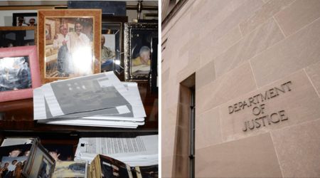 DOJ reposts Trump photo removed from Epstein files without redaction