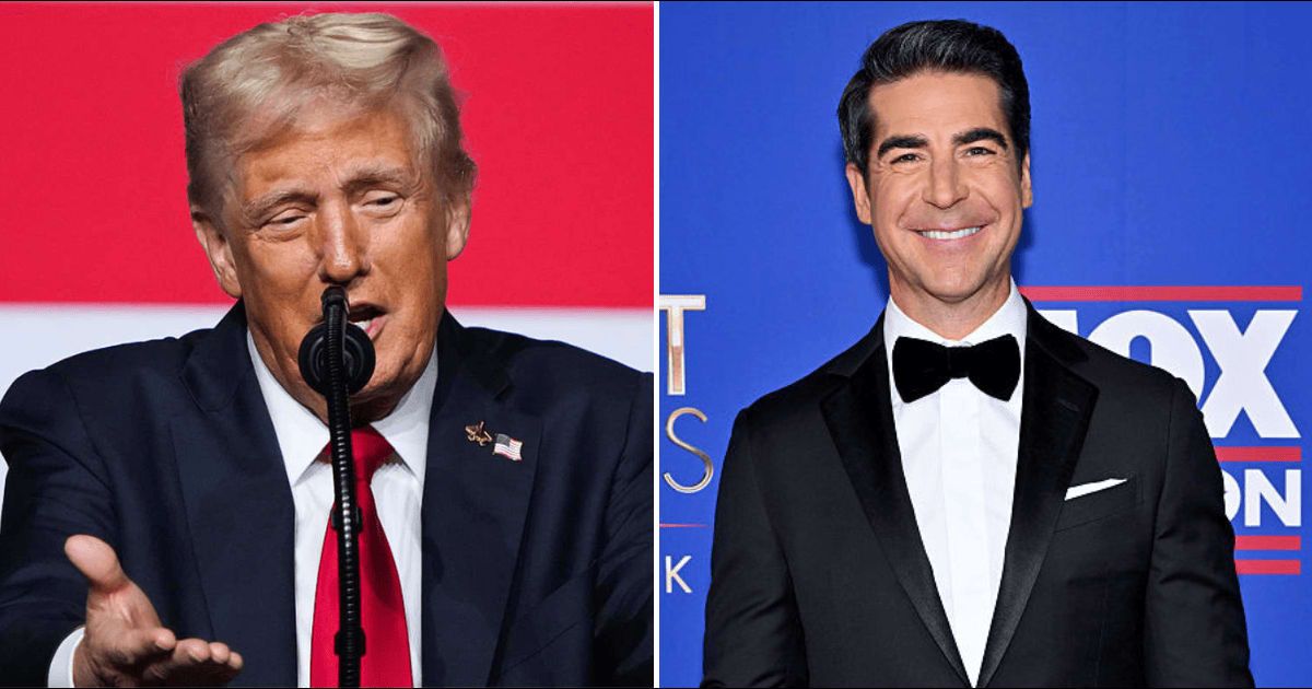 Jesse Watters spoke about his conversations with Donald Trump during a Turning Point USA event (Getty Images)