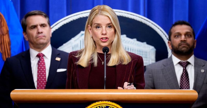 Pam Bondi approval plunges nearly 50 points amid Epstein files backlash