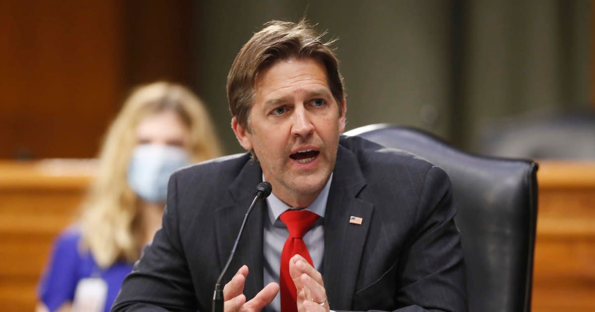'Last week I was diagnosed with metastasized, stage-four pancreatic cancer, and am gonna die,' Ben Sasse revealed in an X post on Tuesday, December 23 (Andrew Harnik-Pool/Getty Images)