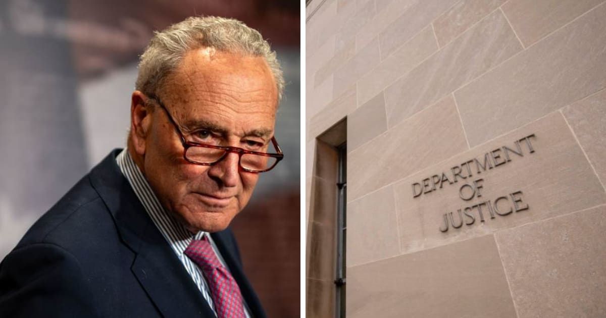 Chuck Schumer criticized the DOJ for delaying release of Jeffrey Epstein files (Getty Images)