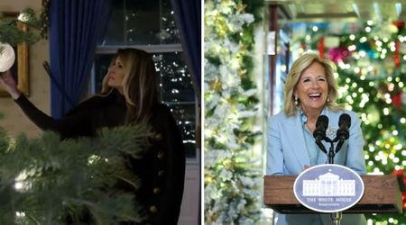 Melania Trump's White House Christmas style wins over Jill Biden and Michelle Obama, poll shows
