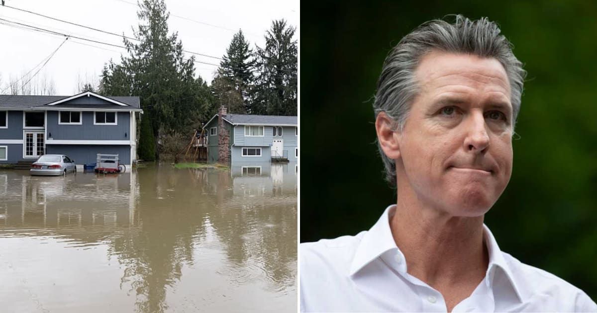 Gov. Gavin Newsom declares emergency as powerful storms hit California (Getty Images)