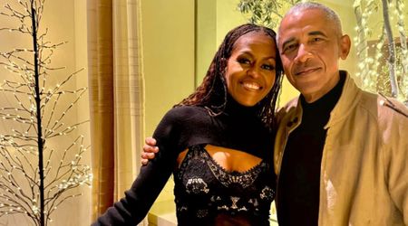 Barack and Michelle Obama share heartfelt Christmas wishes in new holiday photo