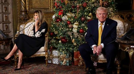 Trump says Melania ‘was not happy’ about rearranging Christmas decor, hails her festive makeover