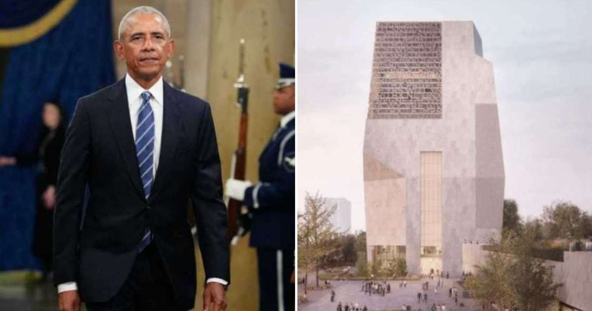 Obama Foundation officials said that the Presidential Center’s design prioritized artifact safety, limiting sunlight to protect materials (Getty Images) 