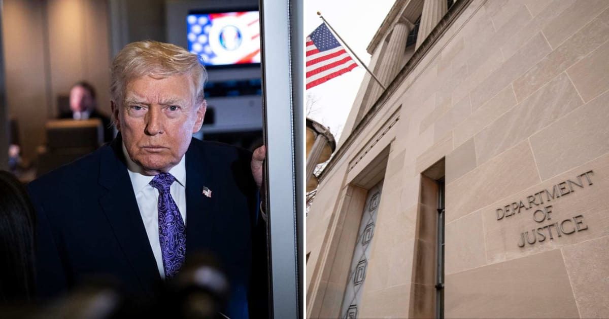 Donald Trump reacted publicly after the Justice Department disclosed the discovery of more than 1 million Epstein-related documents (Getty Images)