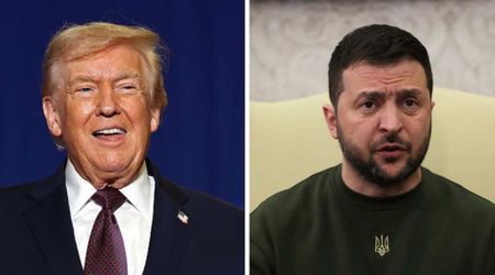 Trump asserts Zelensky has nothing on Russia ‘until I approve it’ prior to Mar-a-Lago meeting