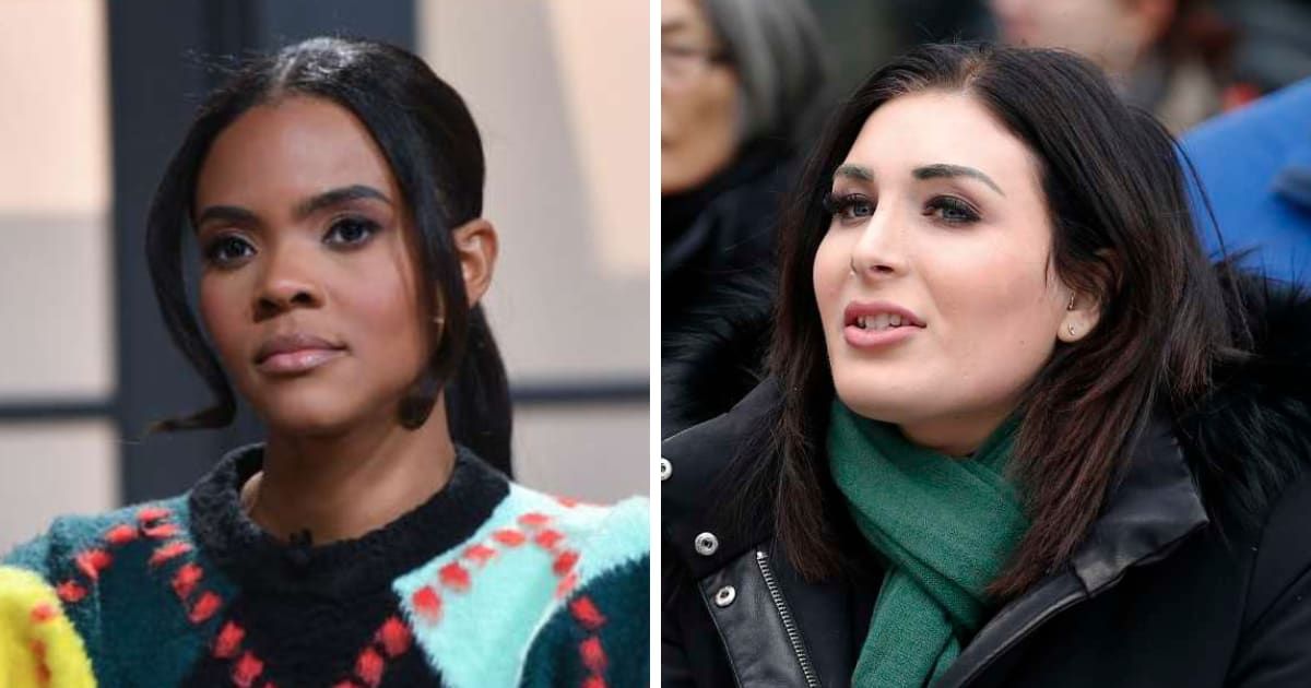 Laura Loomer claimed that Candace Owens was a leftist 'who pretended to be a conservative with Jewish money paying for your rise to notoriety' (Getty Images)