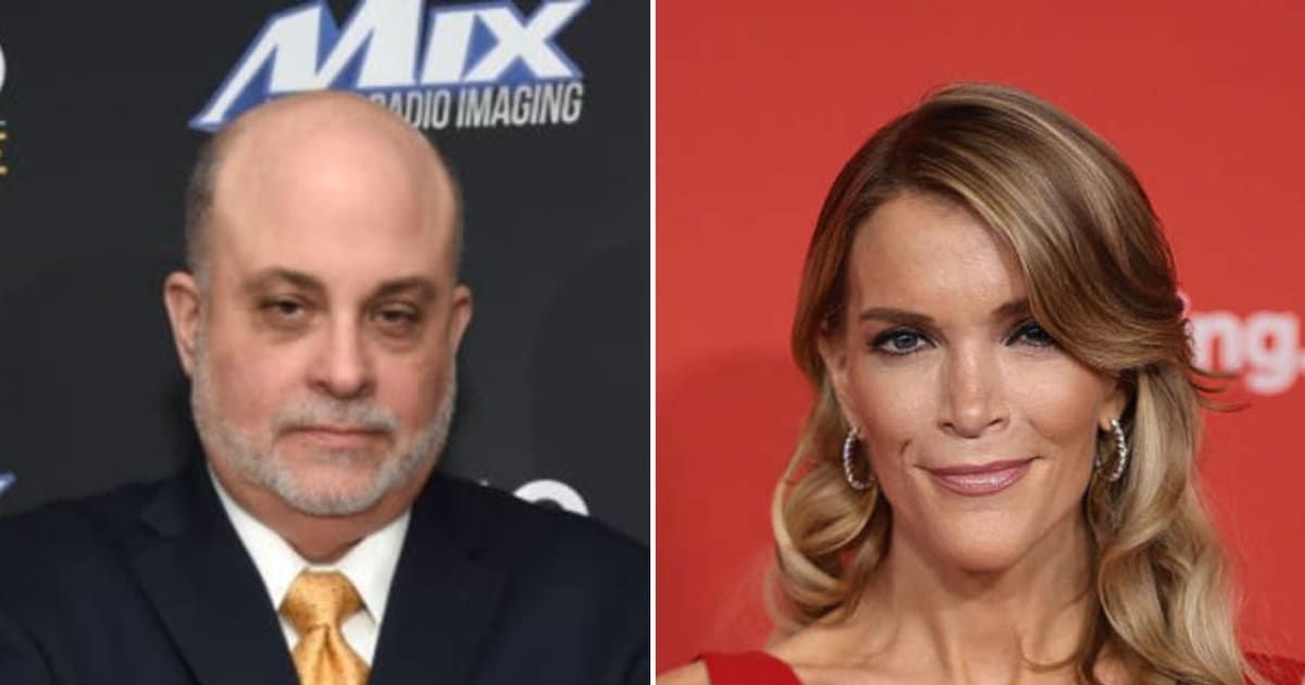 Mark Levin took to X to slam Megyn Kelly over her recent interview with Pizzagate conspiracy theorist Jack Posobiec, escalating their public feud (Michael Kovac, Dimitrios Kambouris/Getty Images for TIME)