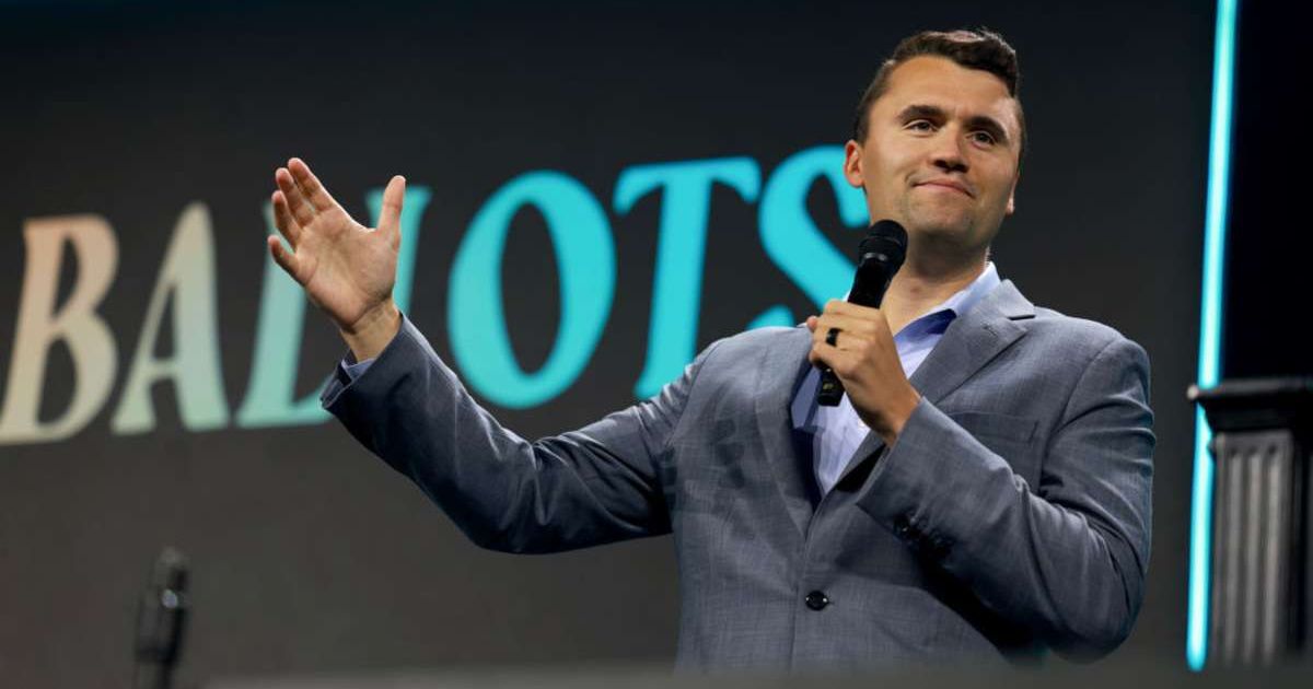 Father Gerald Murray had credited the late conservative activist Charlie Kirk for helping spark a renewed interest in Christianity among young Americans after his death (Getty Images)