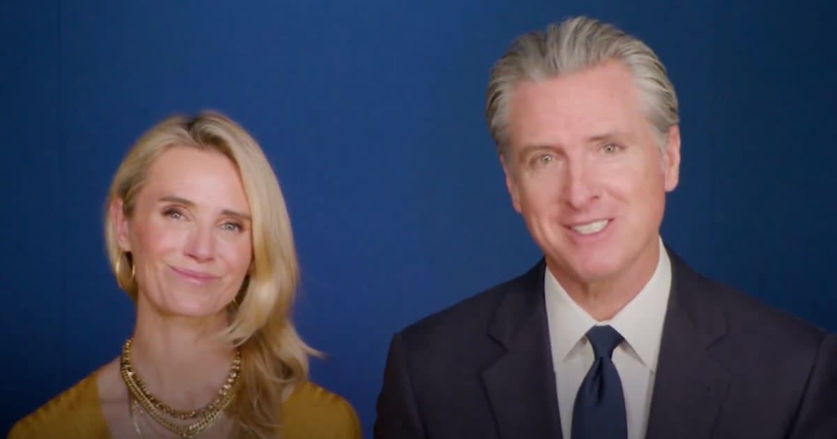 Gavin Newsom shared a video on social media in which he and his wife, Jennifer Newsom, marked the holiday of Kwanzaa (@CAgovernor/X)