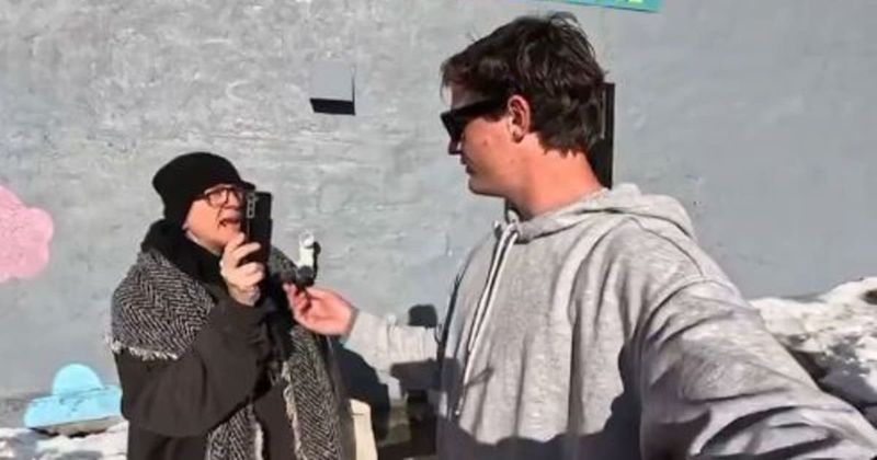 Woman shouts 'ICE' at journalist while he exposes alleged Somali-linked fraud in Minnesota