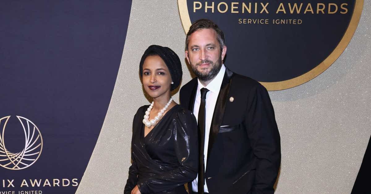 Ilhan Omar’s husband Tim Mynett’s venture capital firm quietly erased key leaders, including former Obama officials, as questions mounted over their soaring wealth (Getty Images)