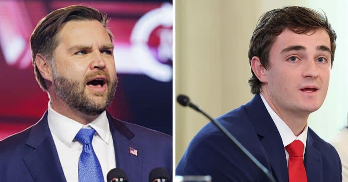 Vice President JD Vance praised YouTuber Nick Shirley for his investigation into alleged fraud in Minnesota’s childcare system (Getty Images)