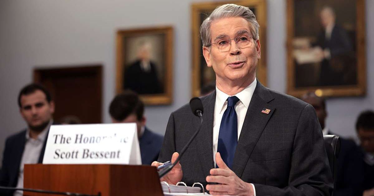 Treasury Secretary Scott Bessent spoke about tax refunds tied to President Donald Trump’s One Big Beautiful Bill Act on the 'All-In Podcast' (Getty Images)