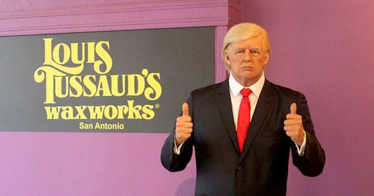 The wax figure of Donald Trump is no longer on display at Louis Tussaud’s Waxworks in San Antonio, Texas (nbcnewyork.com)