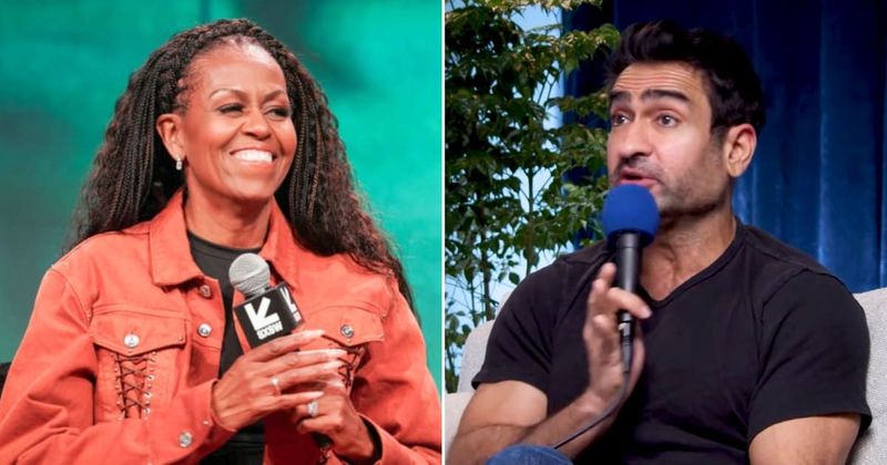 Marvel actor Kumail Nanjiani shuts down wild rumor of affair with Michelle Obama