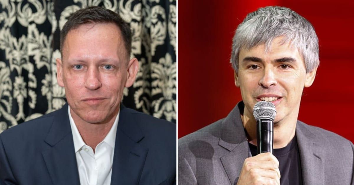 Tech billionaires Peter Thiel and Larry Page considered leaving California following reports of a proposed billionaire wealth tax that could impact their fortunes (Getty Images)
