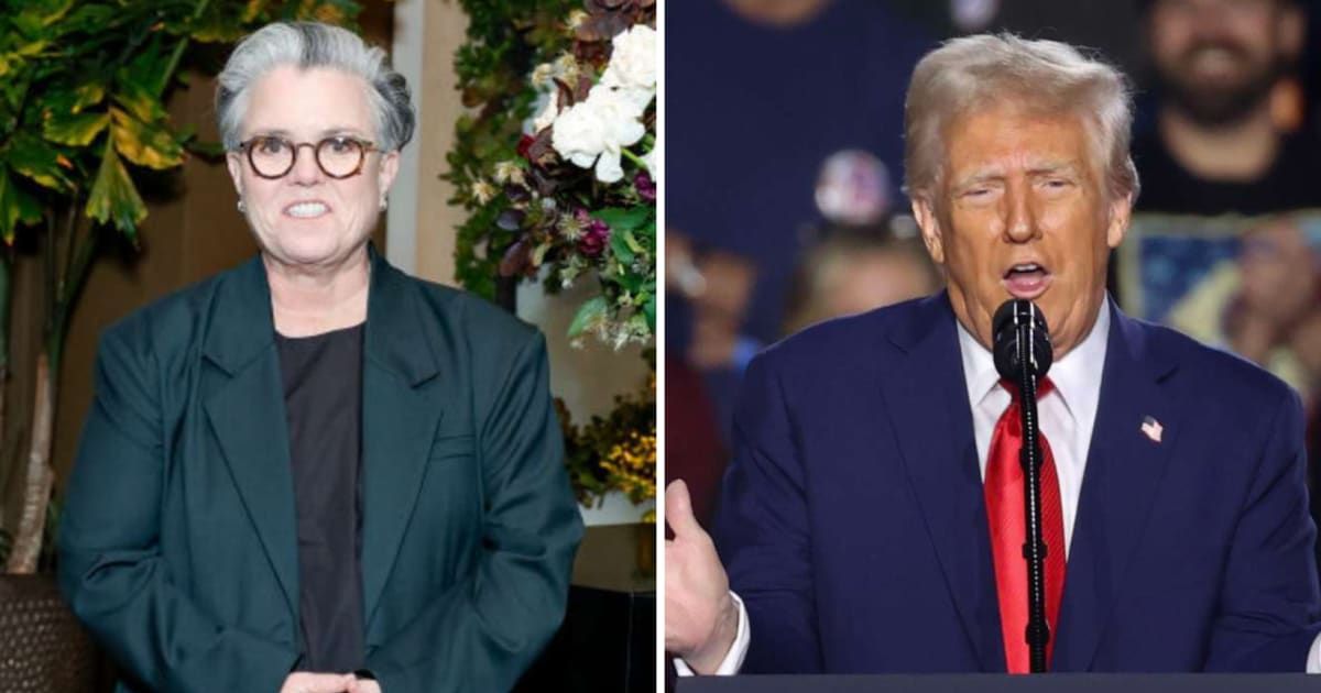 Rosie O’Donnell delivered a scathing assessment of President Donald Trump in a video circulating online (Getty Images)