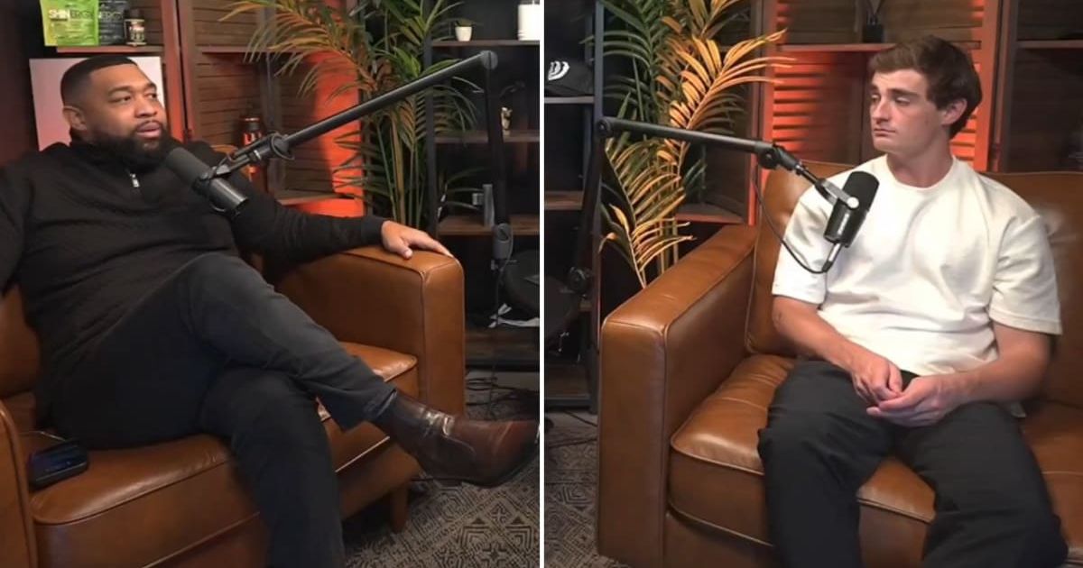 Brandon Tatum spoke with Nick Shirley about safety concerns following allegations tied to daycare funding in Minnesota (@dom_lucre/X)