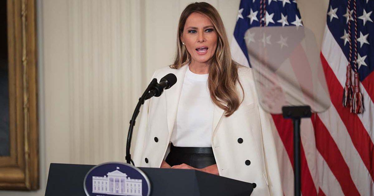 First Lady Melania Trump  shared a rundown of her key accomplishments in 2025, underscoring her legislative influence and advocacy work (Kayla Bartkowski/Getty Images)