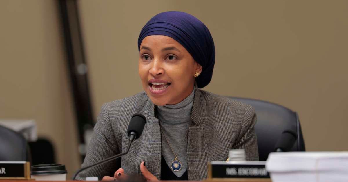 Reports revealed that Ilhan Omar’s net worth had surged to $30 million in just one year, a nearly 3,500 percent increase from 2023 (Anna Moneymaker/Getty Images)