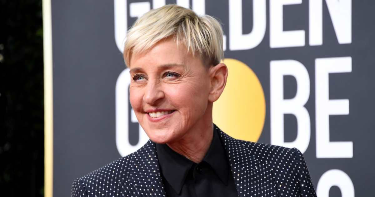 Ellen DeGeneres first revealed her gray hair not long after relocating to the UK in November 2024 (Steve Granitz/Getty Images) 