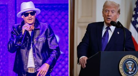 Kid Rock called out over dress code breach during golf day with Trump
